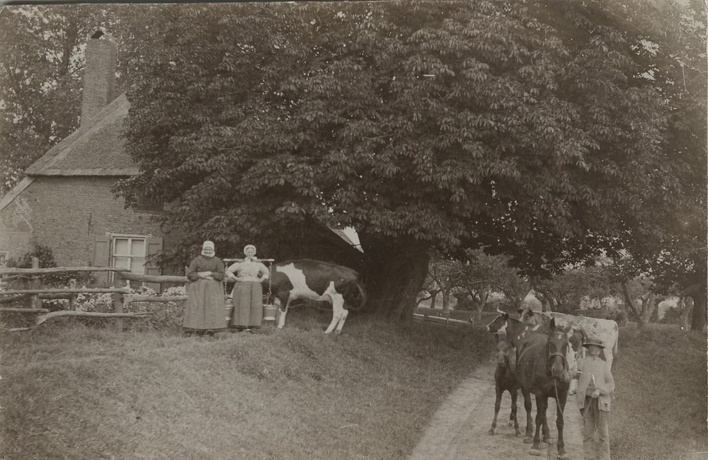 Boerderij de Kleine Durk - rond 1900
