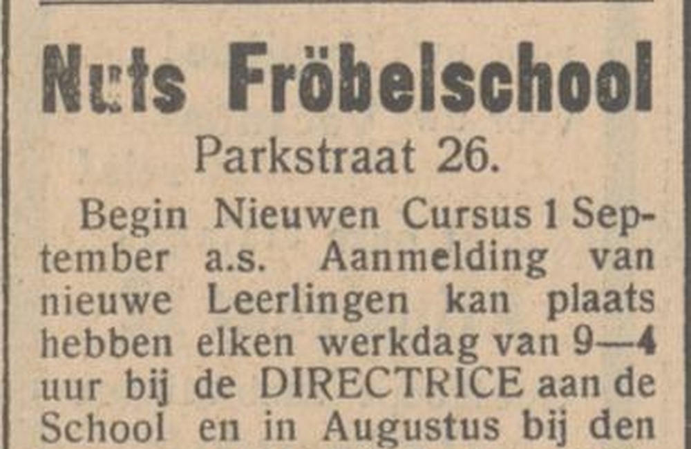 Aanmelding mogelijk, AC 3 juli 1931