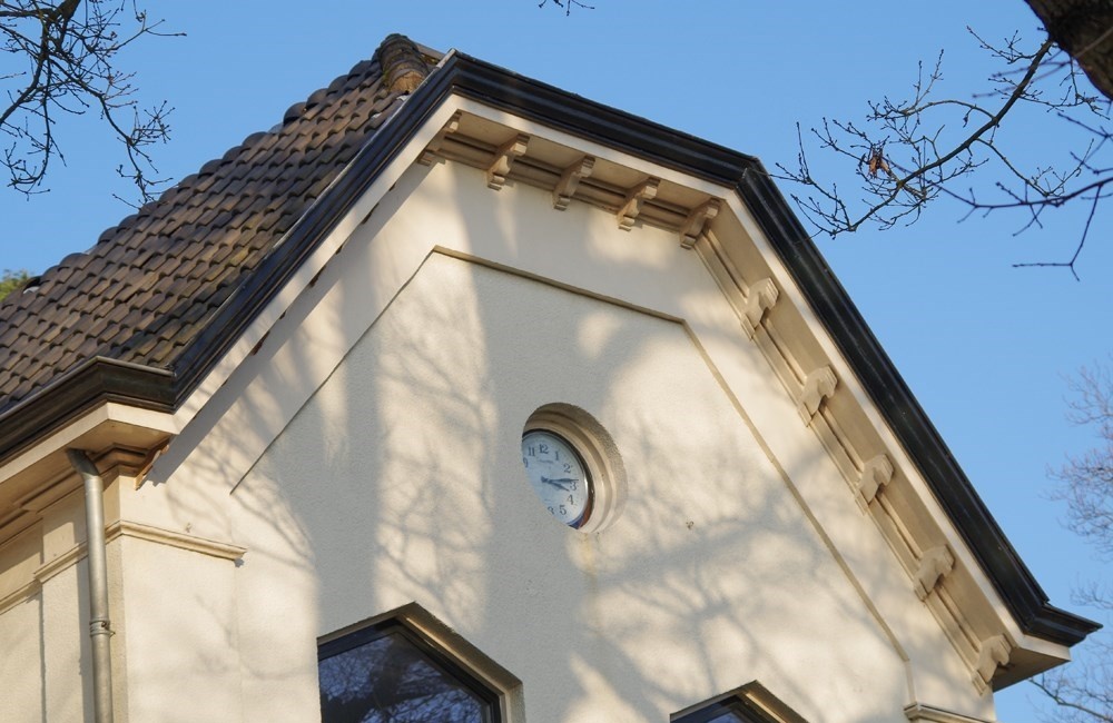 Detail met klok
