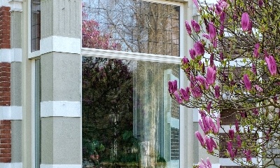 Deel hoekgevel villa