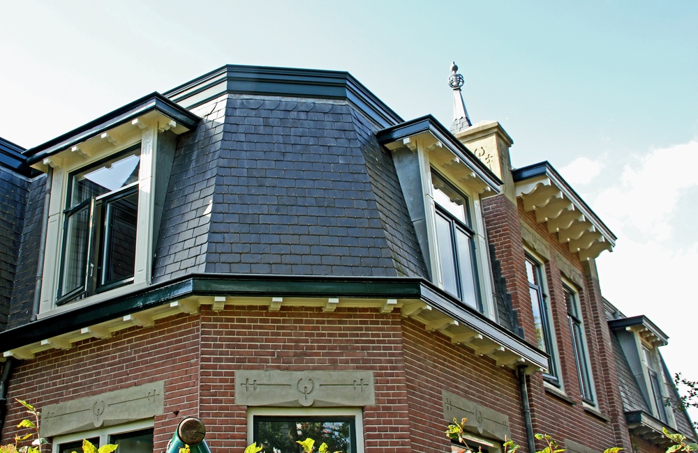 Afgeschuinde hoek van het dak - 2016
