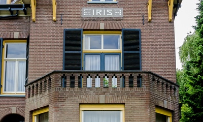 Deel voorgevel villa