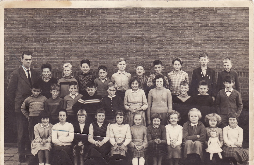 School 3, klas 5 van meester Westra - 1960-1961