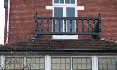 Deel achtergevel villa