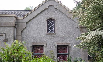 Deel voorgevel woning