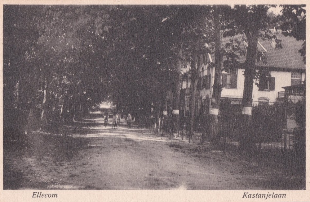 Kastanjelaan als zandweg - 1906