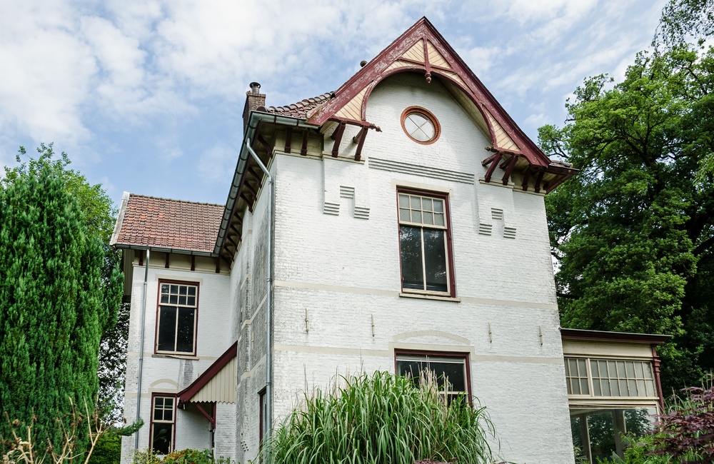 Rechter zijgevel woonhuis Arnhemsestraatweg 18 - 2016