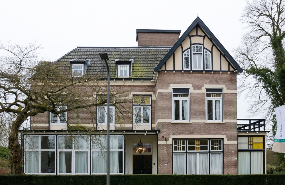 Voorgevel voormalig pension Horsting - 2016
