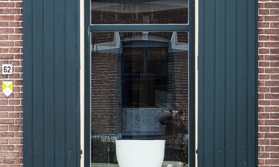 Deel voogevel pand