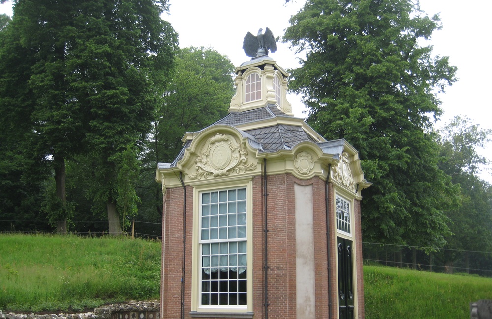 Theekoepel na de restauratie 2020
