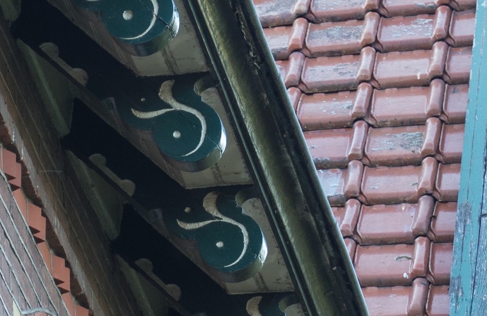 Detail dakrand met ondersteuning - 2016