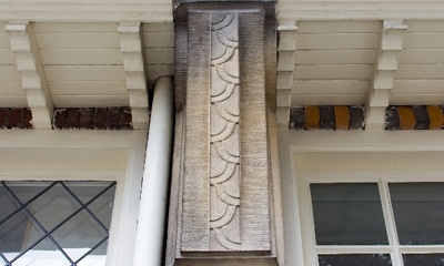 Detail voorgevel