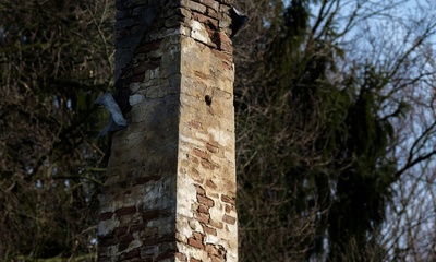 Detail voormalig landhuis