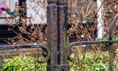 Detail hekwerk