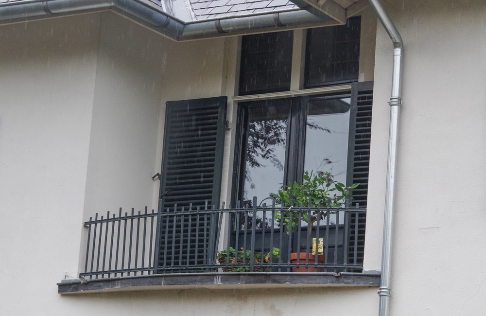 Openslaande deuren op balkon