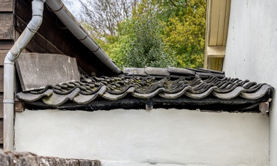 Detail zijgevel links