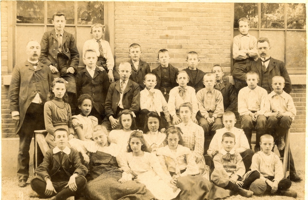 Klas van School I ca 1900
