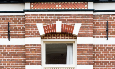 Deel voorgevel woonhuis