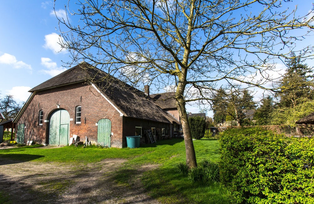 Achterzijde stal Hoeve Heidelust - 2016