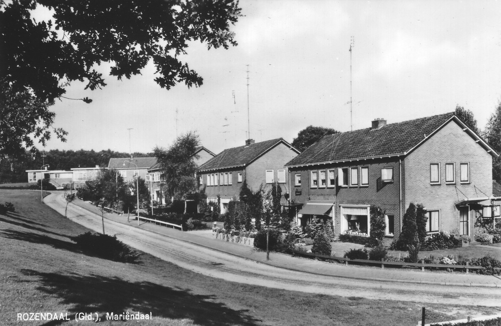 Mariendaal met links op de achtergrond de Rietvel