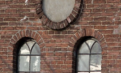 Detail achtergevel