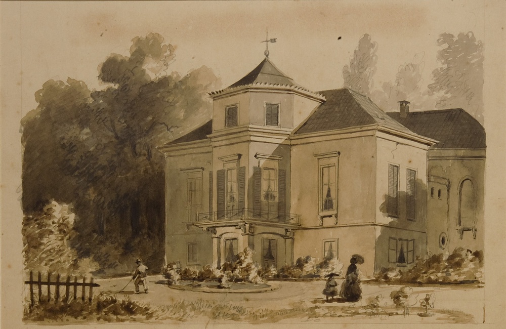 Tekening Pavillon 1850