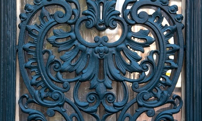Detail deur herenhuis