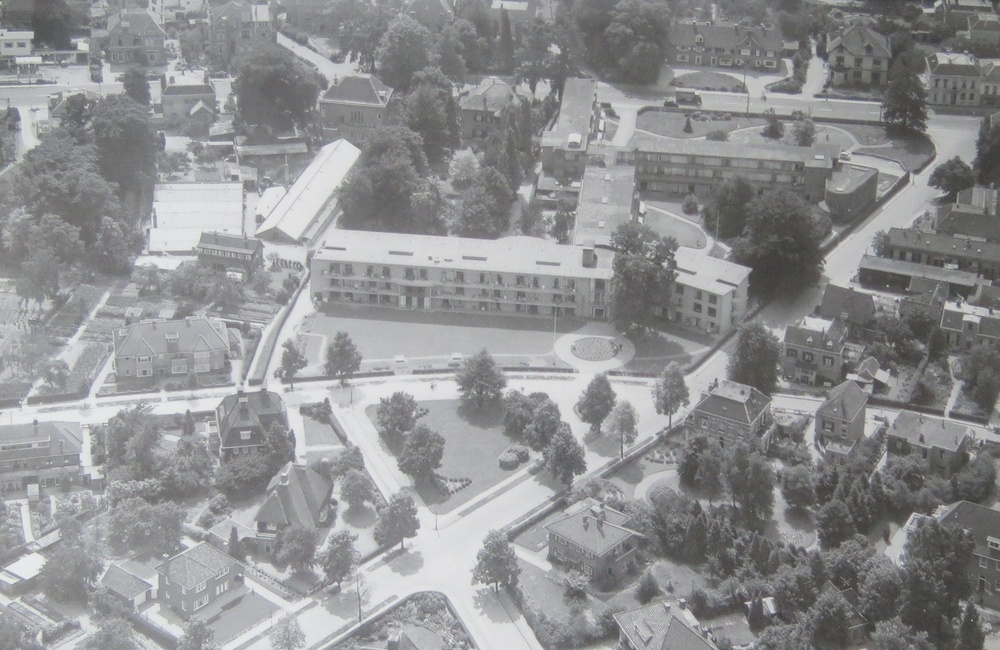 Luchtfoto vanuit het noorden