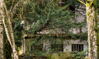 Deel achtergevel woning