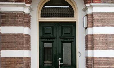 Detail ingang portiek