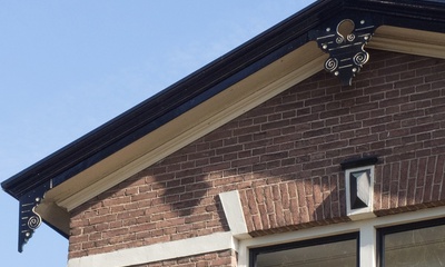 Deel voorgevel woonhuis