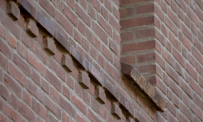 Detail voorgevel Pastorie