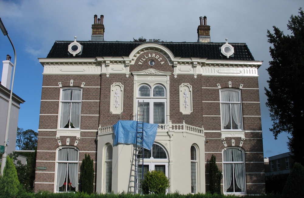 Voorgevel Villa Rosa
