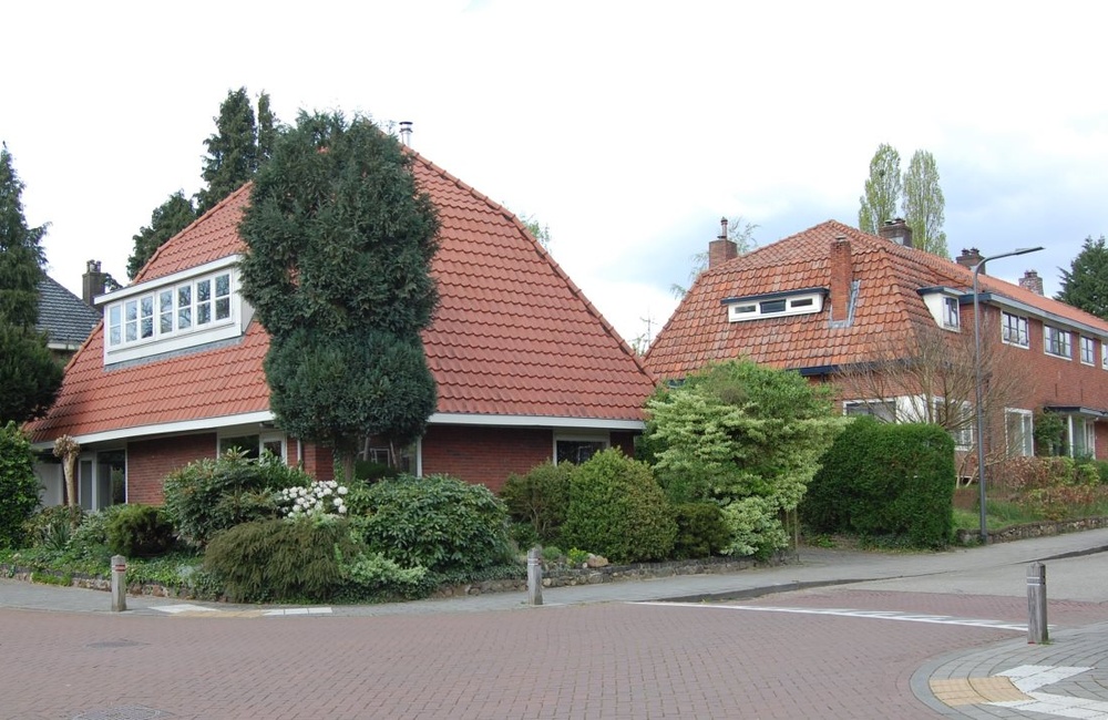 Begin Egmondstraat zuidzijde  vrijstaande woning  - 2015