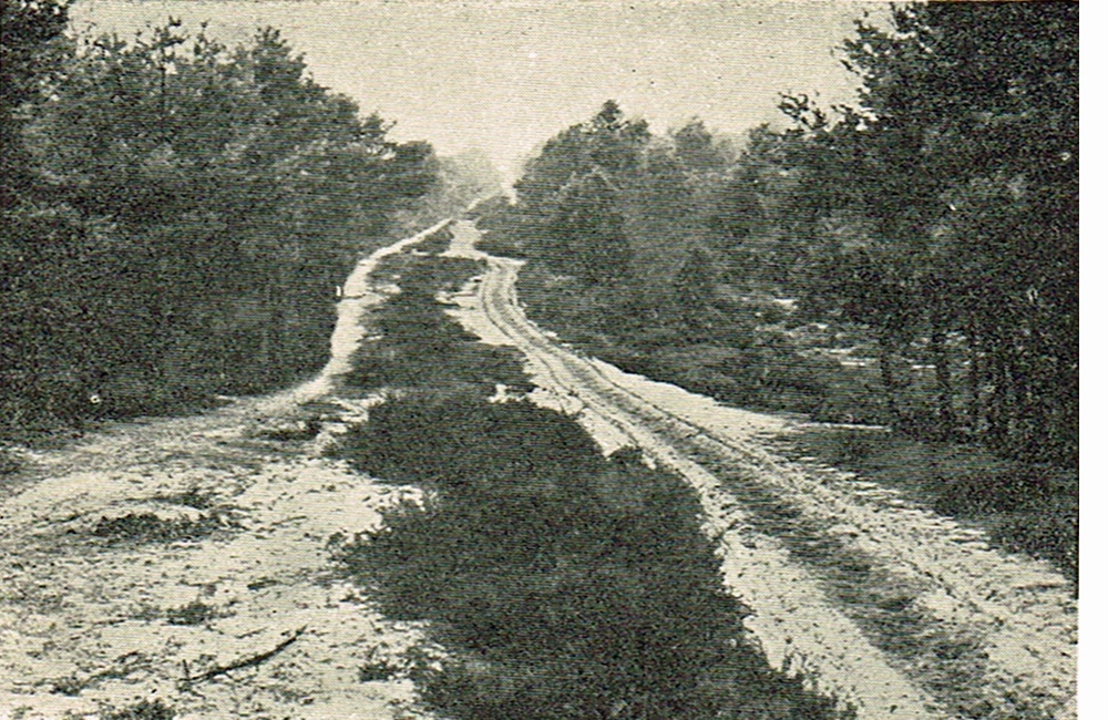 Zandpad naar de Imbosch 1935