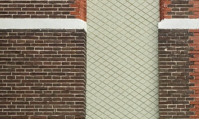 Deel voorgevel villa