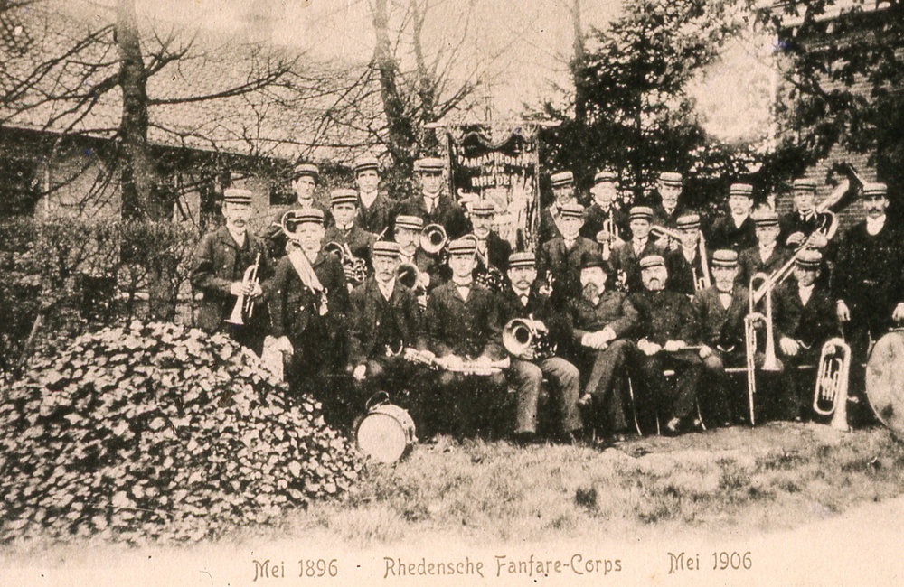 Rhedens Fanfare Corps - 1906