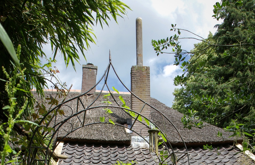 Detail dak Boerderij Groenestraat 10 - 2016