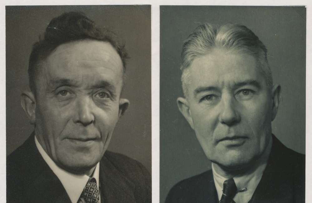 Gebroeders Nas (links: Frans en rechts: Jan)
