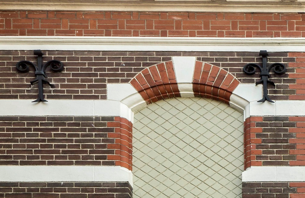 Detail gevel Villa Schoonoord - 2016