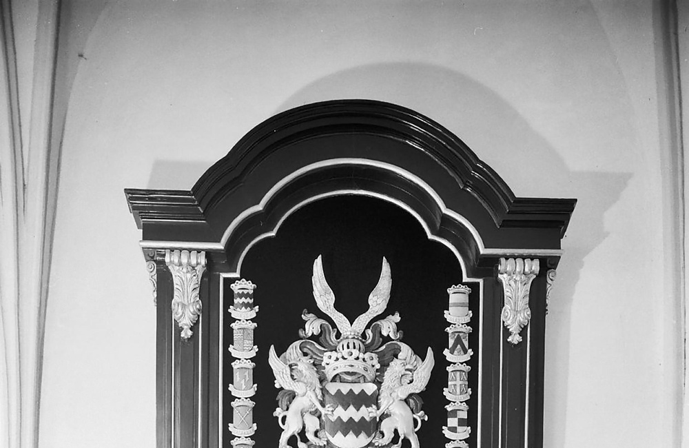 Nederlands Hervormde Kerk: rouwbord (1967)