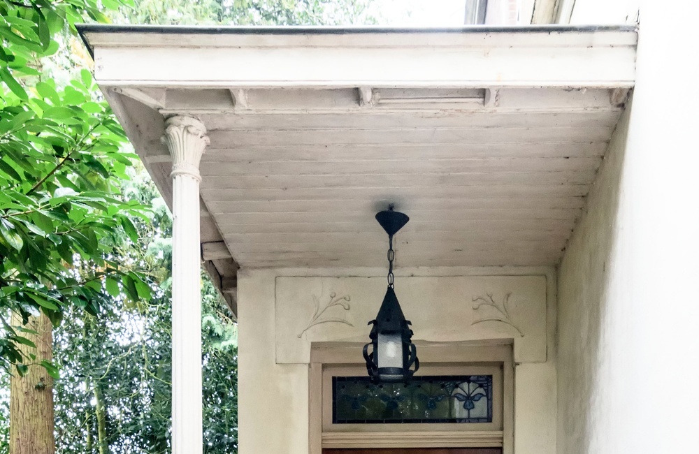 Ingang villa