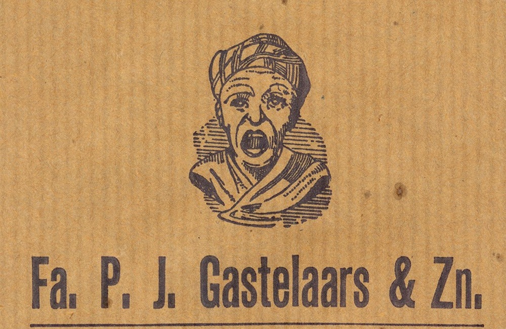 Zakje Drogisterij Gastelaars van Frits Dobbenberg - jaren "40.