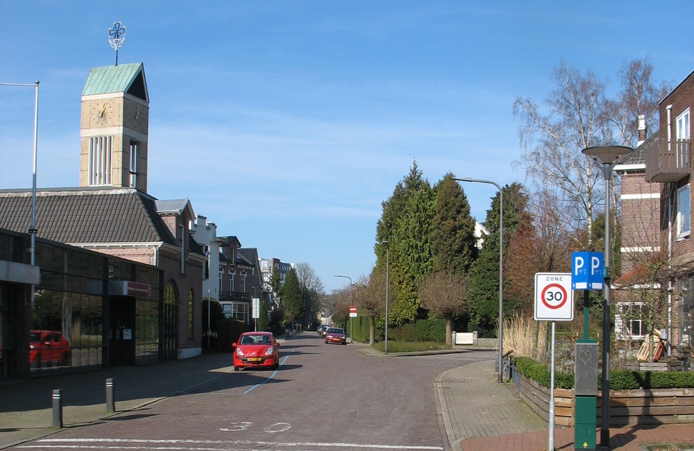 Parkstraat vanaf de Hoofdstraat gezien - 2016