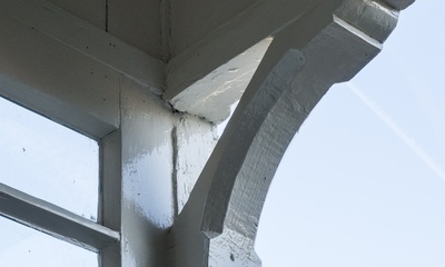 Detail veranda villa