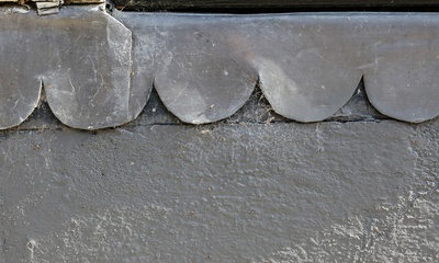 Detail gevel zorgvilla