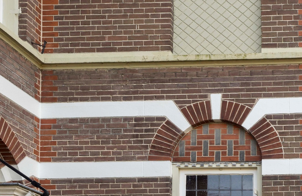 Detail bij ingang Villa Schoonoord - 2016