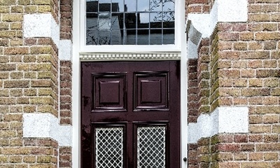 Deel linkergevel villa