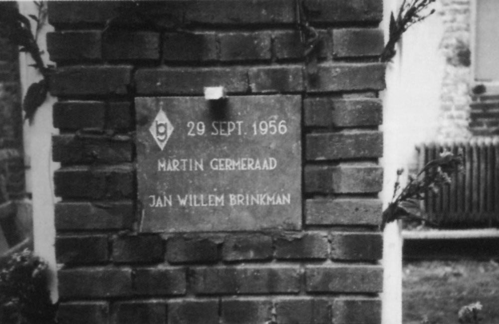 Gevelsteen in aanbouw Havelaarstraat