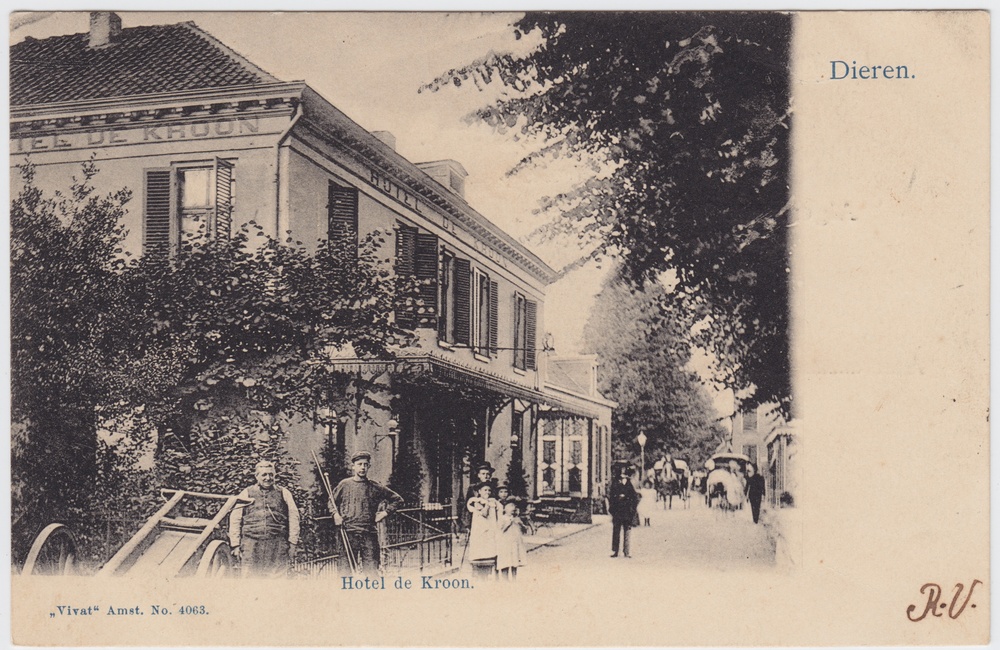 Hotel De Kroon - 1904.